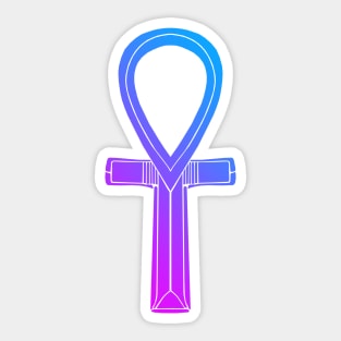 Ankh - Berry Gradient 2 Sticker